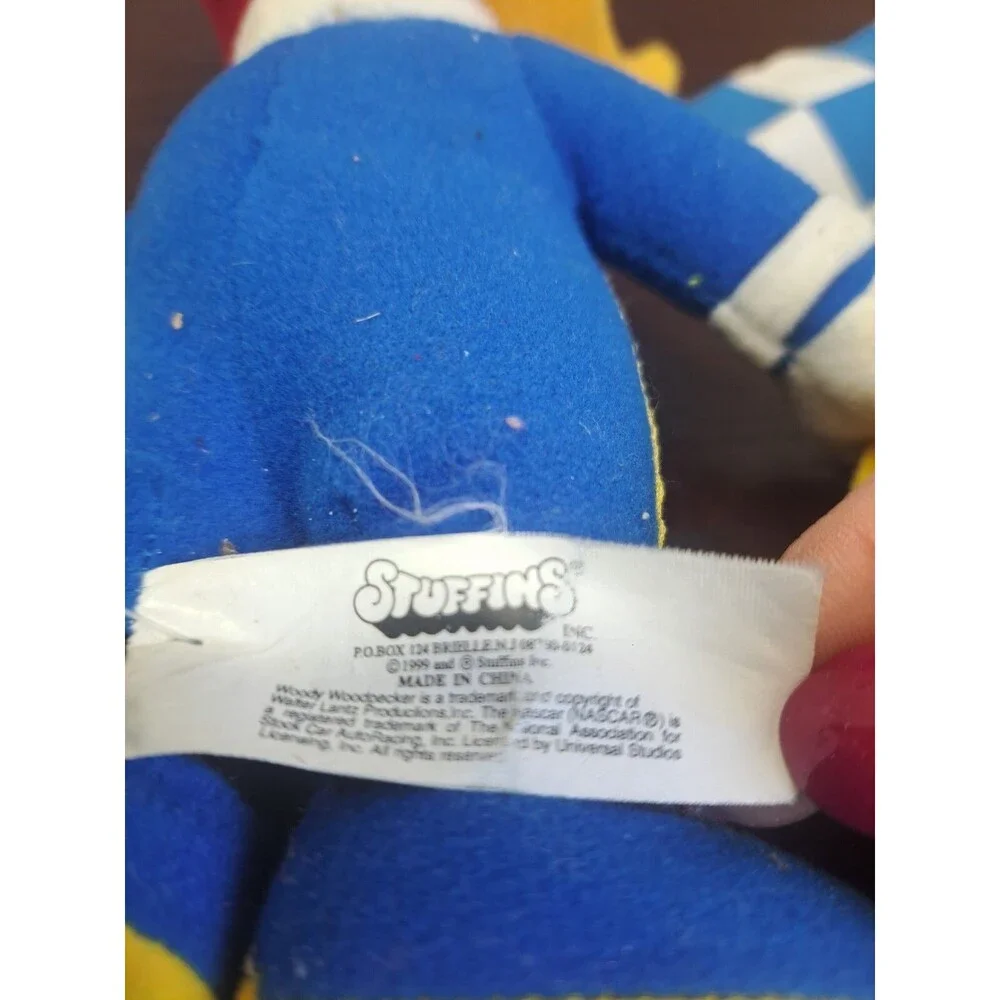 Vintage Nascar Woody Woodpecker With Flag